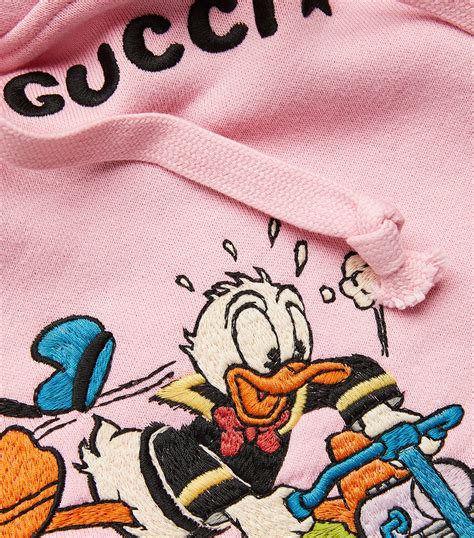 gucci x disney hooded sweatshirt|gucci x disney donald duck.